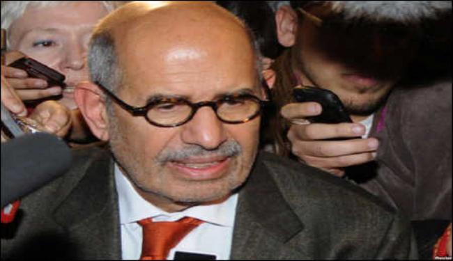 البرادعي ينتقد ترشح شفيق للرئاسة في مصر