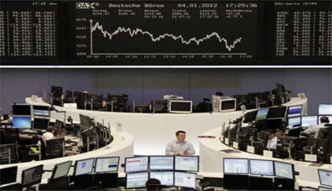 الاسهم الاوروبية تغلق منخفضة وسط قلق بشأن البنوك