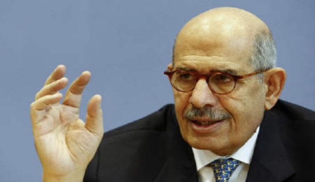 البرادعي يعلن انسحابه من انتخابات رئاسة مصر 
