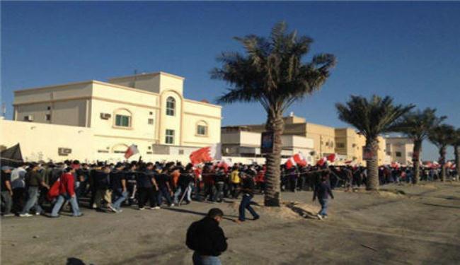 جزيرة سترة بالبحرين تشيع شهيدها الرابع 