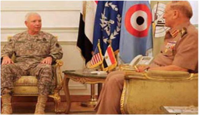 وفد عسكري مصري يبحث في أميركا التعاون المشترك