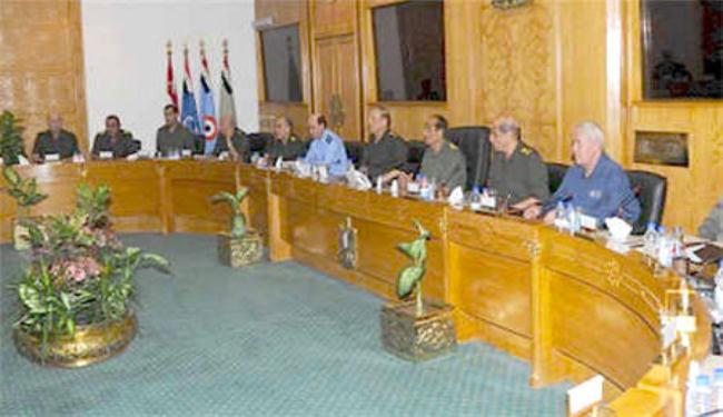 المجلس العسكري يتهم اميركا بالسعي لتقسيم مصر