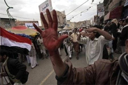 حمله تروريستي به مخالفان دولت يمن