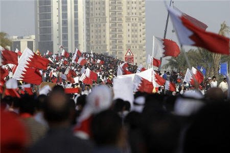  تحصن مقابل ساختمان دولت ونخست وزير بحرين