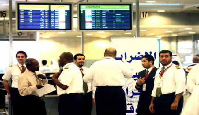 الخطوط الكويتية تلغي رحلات اضافية بسبب اضراب موظفيها