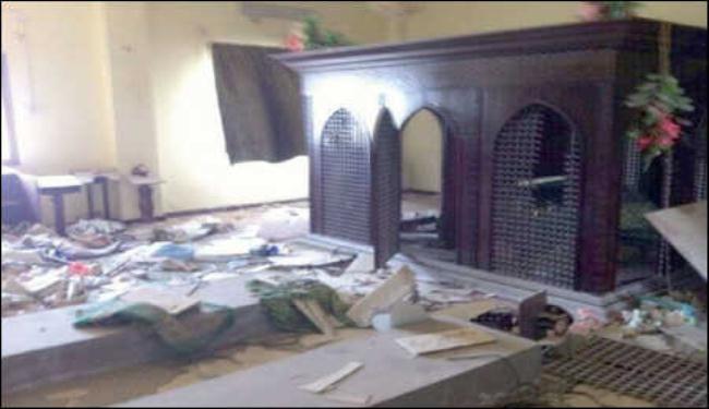 تخريب مسجد صعصعة بن صوحان بالبحرين وسرقة مقتنياته