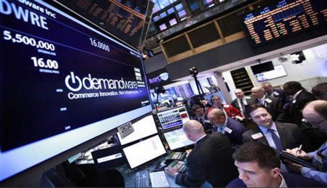 الاسهم الامريكية تغلق مرتفعة بدعم من ابل