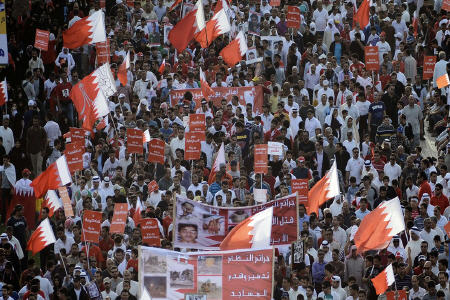 تظاهرات بحرینی ها برای محاکمه پادشاه