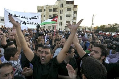 اعتراض دیدبان حقوق بشر به سرکوبها در اردن