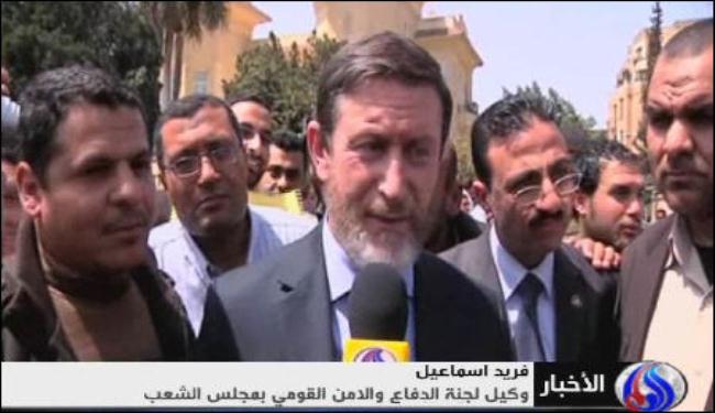 شباب الاخوان يحتفلون بترشيح الشاطر
