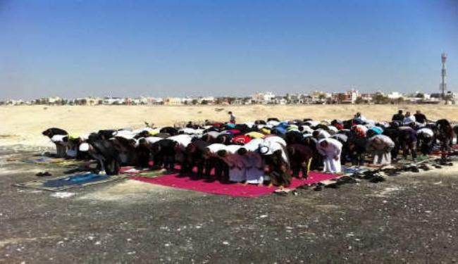 تواصل اقامة الصلاة في مساجد البحرين المهدمة