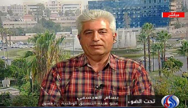 العيسمي: المعارضة السورية تريد خروجا سلميا للازمة