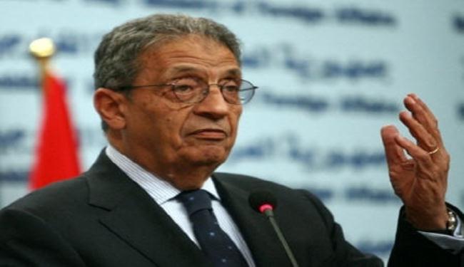 عمرو موسى يطلق برنامجه الانتخابي لرئاسة مصر