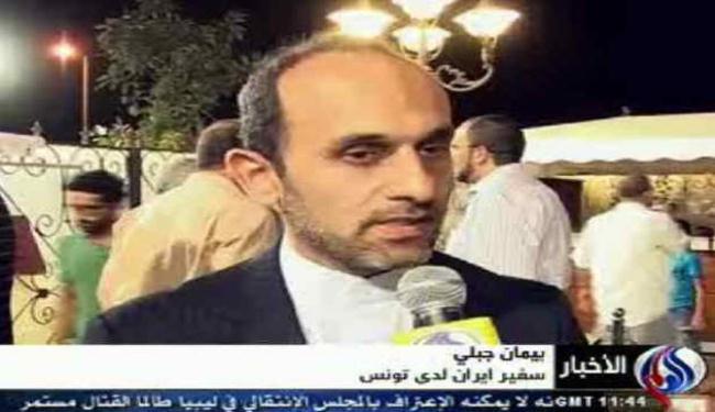 جبلي يؤكد على أهمية العلاقات بين ايران وتونس