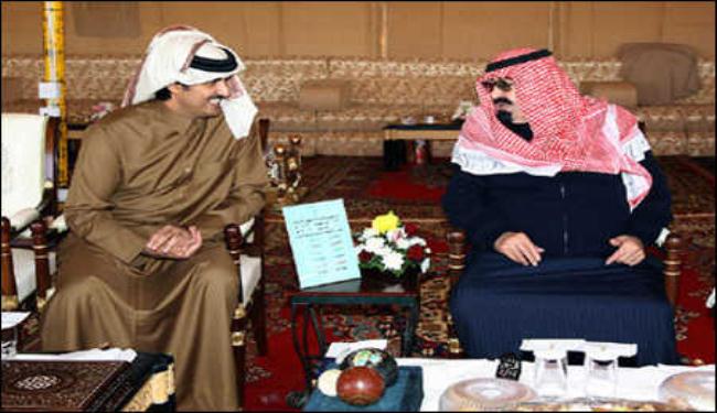 غدا..الملك السعودي يجري محادثات مع ولي عهد قطر