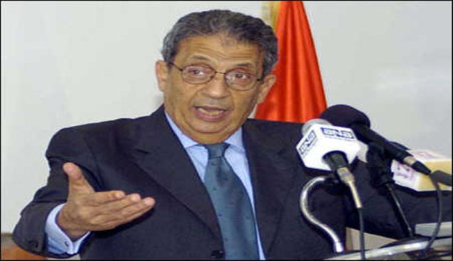 عمرو موسى: 