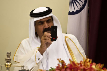 درخواست جوانان سوری برای مصادره کاخ امیر قطر