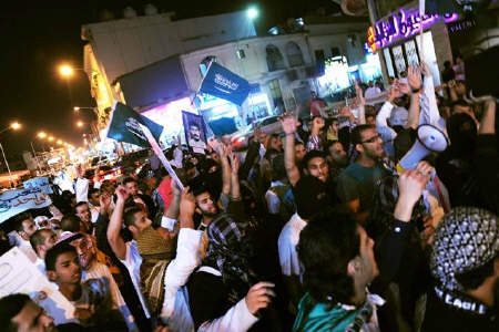 فراخوان تظاهرات شبانه درعربستان