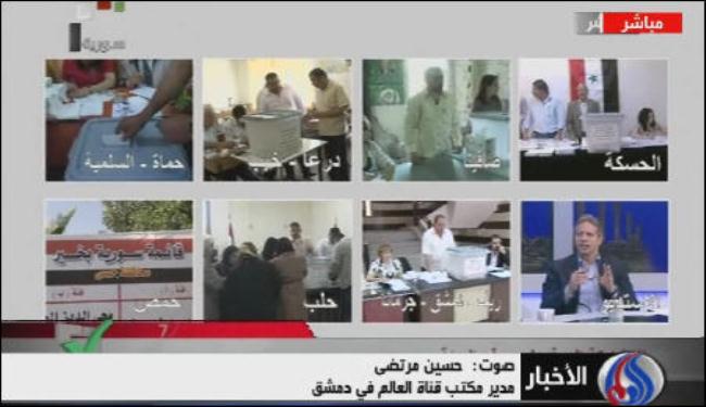 المشاركة في التصويت بكل محافظات سوريا