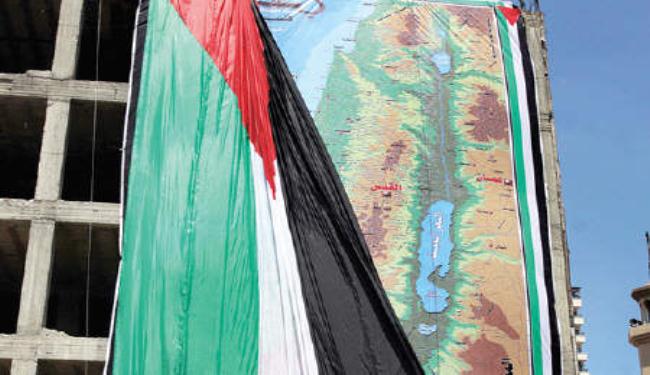 أكبر خريطة لفلسطين