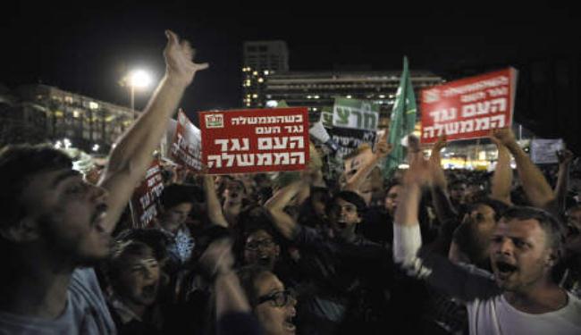 الآلاف يتظاهرون في تل أبيب احتجاجا على غلاء المعيشة