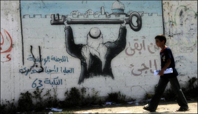 ذكرى النكبة : الفلسطينيبون راجعون