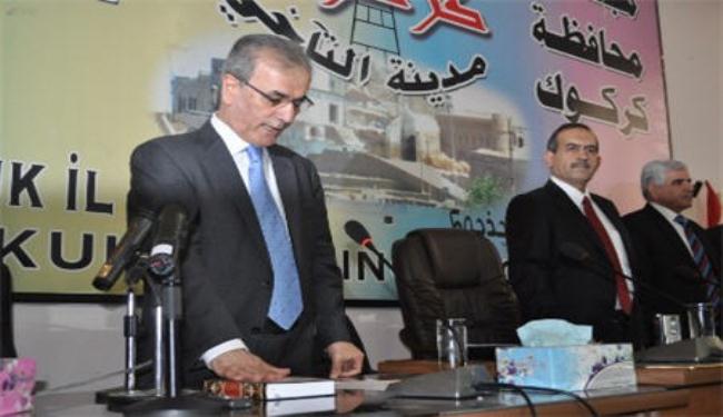 حاكم كركوك يؤكد ان المحافظة تابعة اداريا لبغداد