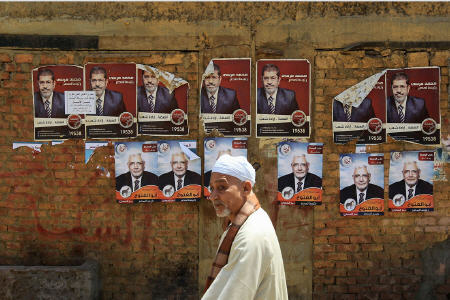 پیشتازی نامزد اخوان المسلمین در مصر
