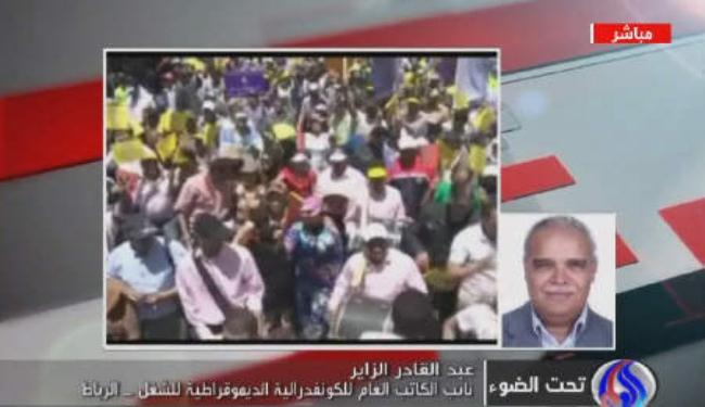 الحكومة المغربية لم تقم بتسوية المشاكل الاجتماعية