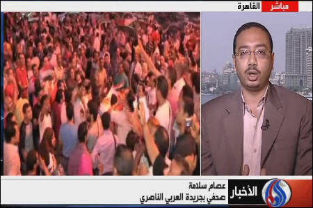 دست رد مصريها بر سينه شفيق درميدان التحرير