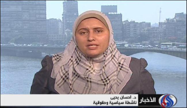 ناشطة مصرية: الاحكام مقدمة للبراءة والعدالة يحققها رئيس ثوري