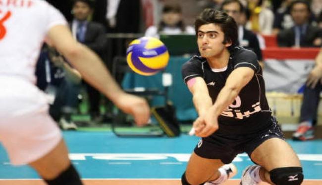 المنتخب الايراني للكرة الطائرة يفوز علي نظيره الياباني