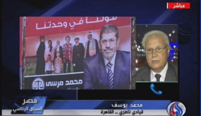 قيادي ناصري ينفي حصول تزوير بإنتخابات الرئاسة المصرية