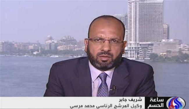 وكيل مرسي: الشعب المصري سيحبط مؤامرات اعداء الثورة