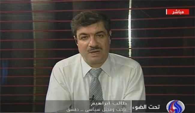 سياسي سوري يدعو الى نبذ لغة السلاح