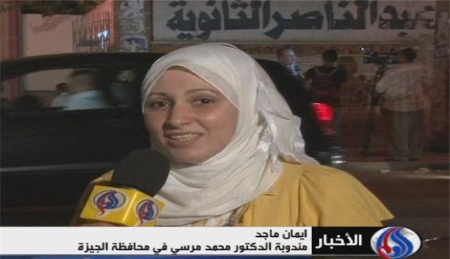 مندوبة لحملة مرسي: نعول على الشعب المصري