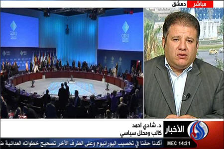 جنگ داخلی در سوریه تبلیغات غربی است