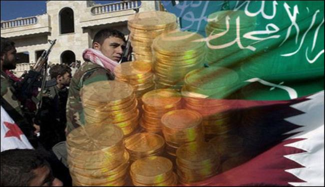 السعودية وقطر تدفعان رواتب المسلحين في سوريا منذ شهور 