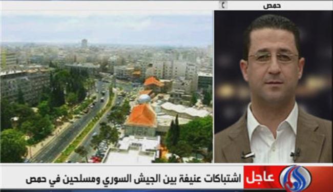إشتباكات عنيفة بحمص مع مسلحين بينهم جنسيات عربية