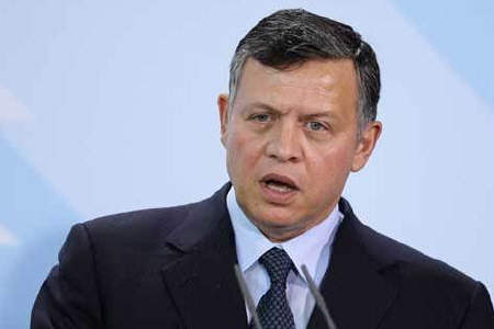 درخواست پادشاه اردن از مخالفان