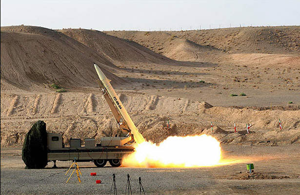 موشک ضدرادار ایران شلیک شد