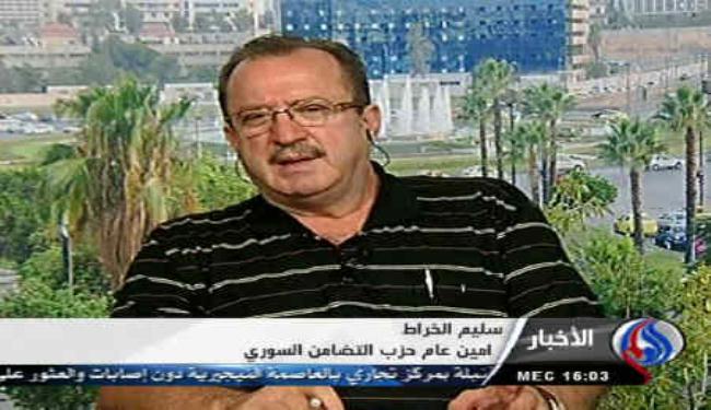 حزب التضامن يؤكد أن تركيا طرف بالنزاع في سوريا