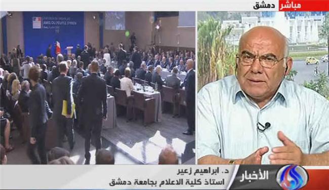 اعلامي سوري يستنكر استمرار دعم الارهاب في بلاده