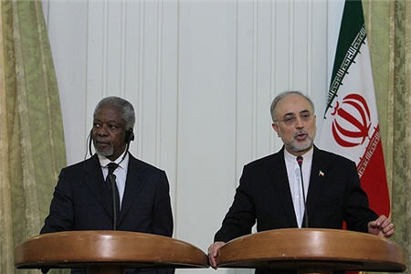 سفر عنان بيانگرنقش مهم ايران در منطقه است