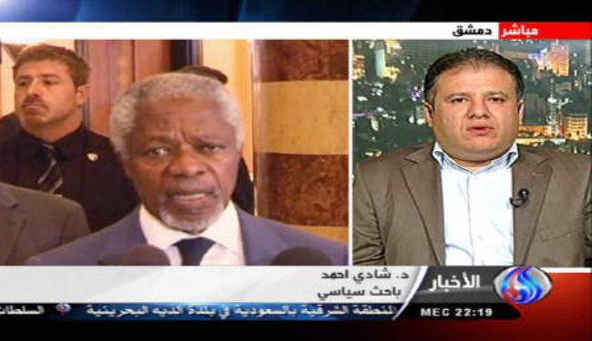 باحث: زيارة أنان لإيران تؤكد أهمية دورها بالمنطقة