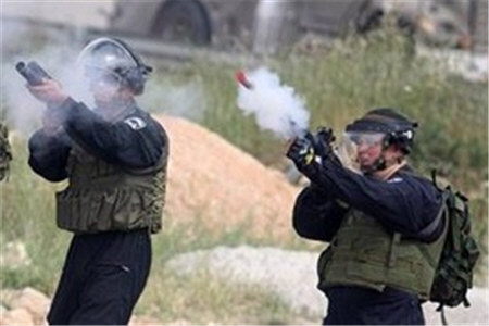 درگیری اشغالگران با فلسطینی ها در نابلس