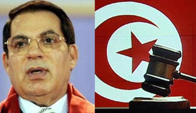 الحكم غيابيا بالمؤبد على الرئيس التونسي المخلوع