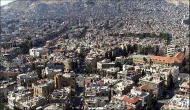المسلحون يحرقون المنازل لتامين مفر لهم من دمشق