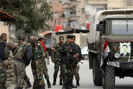 ارتش سوریه بسیاری از مناطق دمشق را پاکسازی کرد
