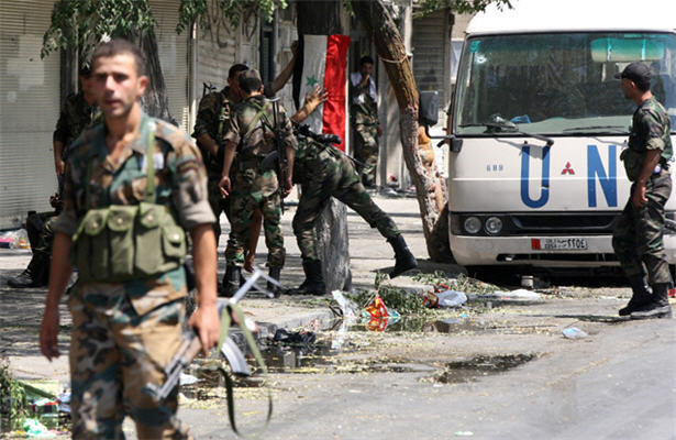 ادامه سرکوب شورشیان در حلب